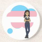 DreamsIntoRealityComics Ashlyn Tempest Hoesje Art Zandsteen Onderzetter (Voorkant)