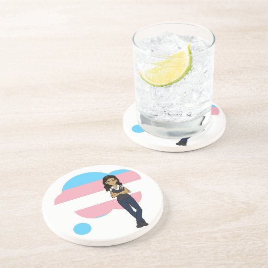 DreamsIntoRealityComics Ashlyn Tempest Hoesje Art Zandsteen Onderzetter (Zijkant)