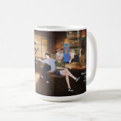 DreamsIntoRealityComics De bar Hoesje kunst Koffiemok (Voorkant rechts)