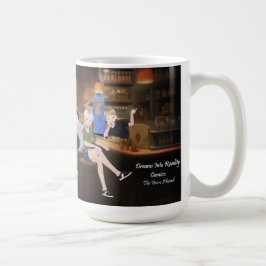 DreamsIntoRealityComics De bar Hoesje kunst Koffiemok