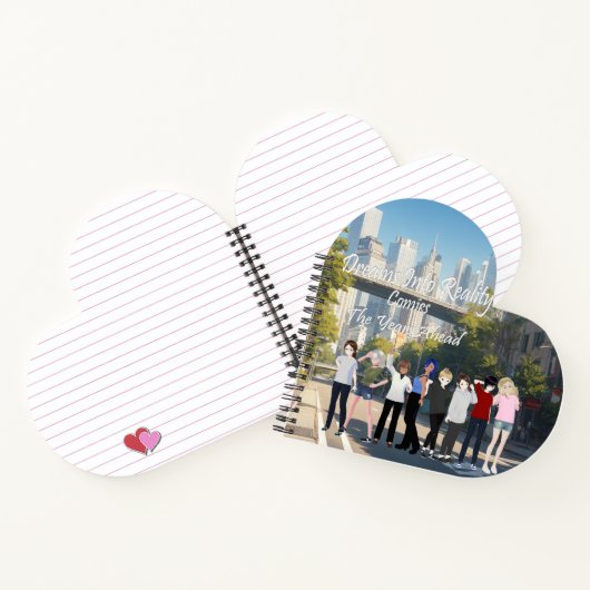 DreamsIntoRealityComics De jaren die voor ons ligg Notitieboek (Binnen)