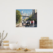 DreamsIntoRealityComics De jaren die voor ons ligg Poster (Keuken)