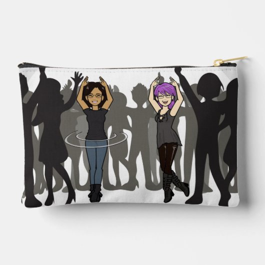 DreamsIntoRealityComics Het Dance Hoesje Kunst Etui (Achterkant)