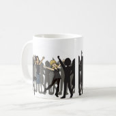 DreamsIntoRealityComics Het Dance Hoesje Kunst Koffiemok (Voorkant links)