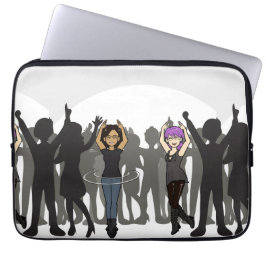 DreamsIntoRealityComics Het Dance Hoesje Kunst Laptop Sleeve