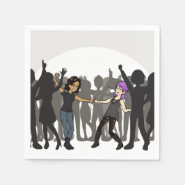 DreamsIntoRealityComics Het Dance Hoesje Kunst Servet