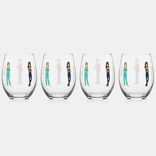 DreamsIntoRealityComics Het Fam Hoesje Kunst Wijnglas Zonder Voet (Achterkant)