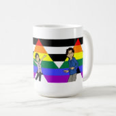 DreamsIntoRealityComics Het Kinder Hoesje Kunst Koffiemok (Voorkant rechts)