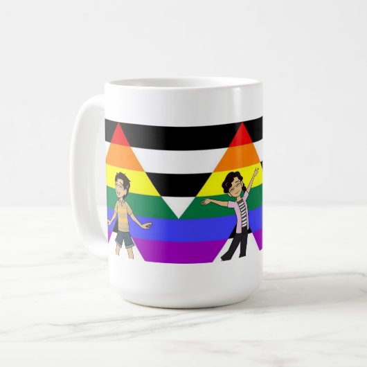 DreamsIntoRealityComics Het Kinder Hoesje Kunst Koffiemok (Voorkant links)