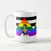 DreamsIntoRealityComics Het Kinder Hoesje Kunst Koffiemok (Links)