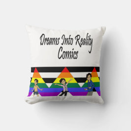DreamsIntoRealityComics Het Kinder Hoesje Kunst Kussen