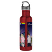 DreamsIntoRealityComics Hoesje Art Waterfles (Achterkant)