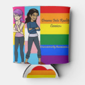 DreamsIntoRealityComics Just the 2 of Us Hoesje Ar Blikjeskoeler (Voorkant)