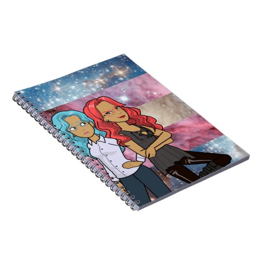 DreamsIntoRealityComics veranderen ego's Hoesje ku Notitieboek (Rechterzijde)