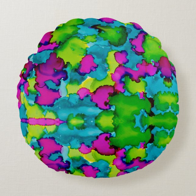 Dreamspill Rond Kussen (Voorkant)