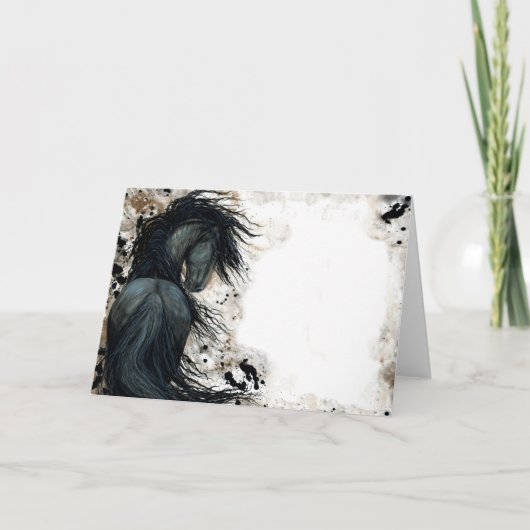 DreamWalker Custom Horse Bihrle Kaart (Voorkant)