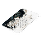 DreamWalker Friese Paard BiHrLe magneet (Linkerzijde)