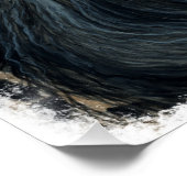 DreamWalker Friesian Horse Poem door Bihrle Poster (Hoek)