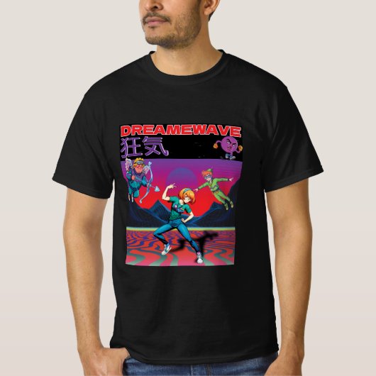 DREAMWAVE-狂気 T-SHIRT (Voorkant)