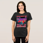 DREAMWAVE-狂気 Tri-Blend SHIRT (Voorkant volledig)