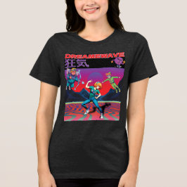 DREAMWAVE-狂気 Tri-Blend SHIRT