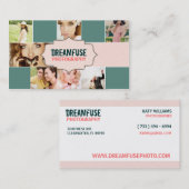 Dreamweaver 7 Aangepast Visitekaartje voor foto's (Voorkant / Achterkant)