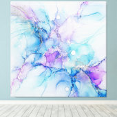 Dreamweaver Alcohol Ink Canvas Art (Insitu (Houten vloer))