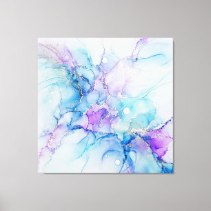 Dreamweaver Alcohol Ink Canvas Art Afdruk