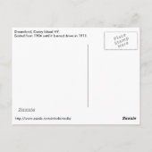 Dreamweaver Amusement Park, Coney Island N.Y. Briefkaart (Achterkant)