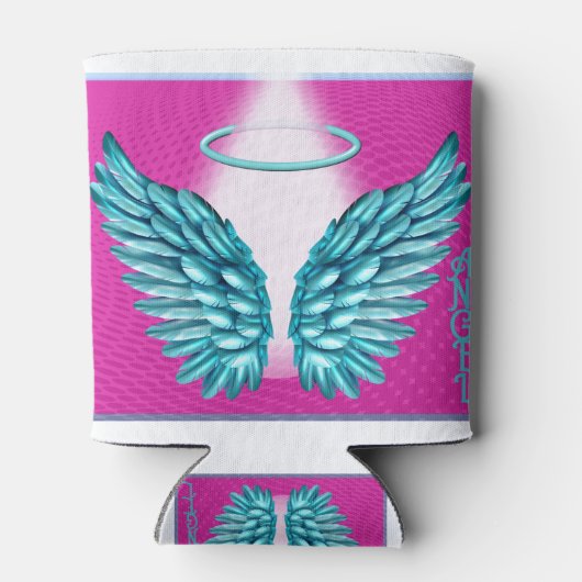 "Dreamweaver Angelic Wings and Halo" Blikjeskoeler (Achterkant)