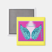 "Dreamweaver Angelic Wings and Halo" Magneet (Voorkant / Achterkant)