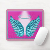 "Dreamweaver Angelic Wings and Halo" Muismat (Met muis)