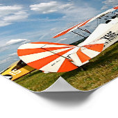 Dreamweaver Antiek vliegtuig en Blue Sky Archival Poster (Hoek)