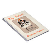 Dreamweaver astrocat aangepast notitieboek (Rechterzijde)