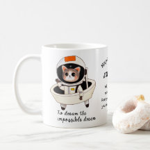Dreamweaver astrocat aangepaste koffie-mok
