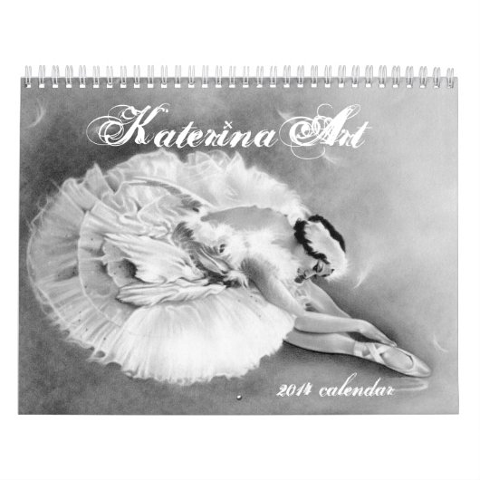 Dreamweaver Ballerinas 2014 Calendar KaterinaArt Kalender (Hoes)