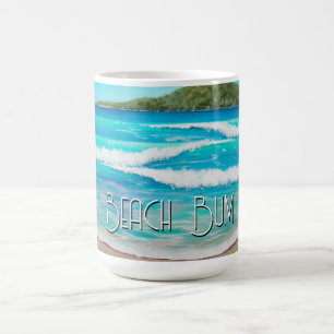 Dreamweaver Beach Blue Waves die Australië schilde Koffiemok