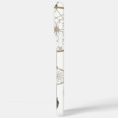 Dreamweaver Beige Feathers Boho Custom Name Case-Mate iPhone Case (Achterkant / Links)