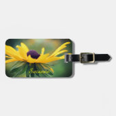 Dreamweaver Black Eyed Susan Daisy Flower Personal Bagagelabel (Voorkant horizontaal)