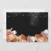 Dreamweaver Black Foto Afstuderen Announement Kaart (Achterkant)