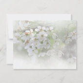 Dreamweaver Blossom Invitation Kaart (Achterkant)