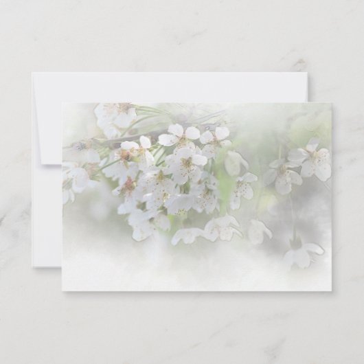 Dreamweaver Blossom RSVP-kaart RSVP Kaartje (Achterkant)