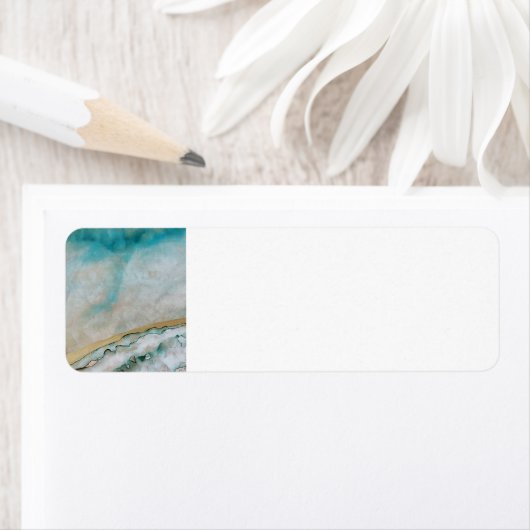 Dreamweaver Blue Ocean Geïnspireerd inkt Design Etiket (Insitu)