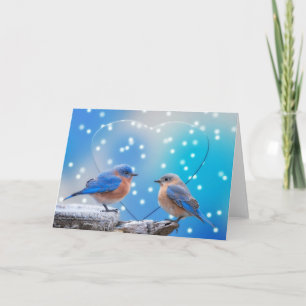 Dreamweaver Bluebird Feestdagen Kaart