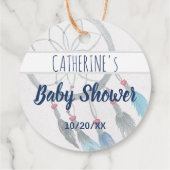Dreamweaver Boho Baby shower Dank u wel Bedankjes Labels (Achterkant)