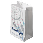 Dreamweaver Boho Baby shower Dank u wel Klein Cadeauzakje (Voorkant Gekanteld)