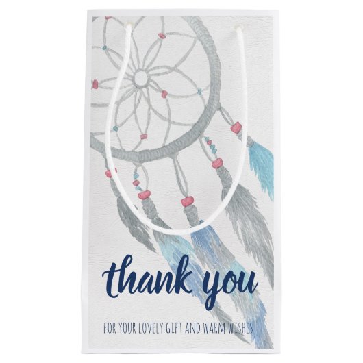 Dreamweaver Boho Baby shower Dank u wel Klein Cadeauzakje (Voorkant)