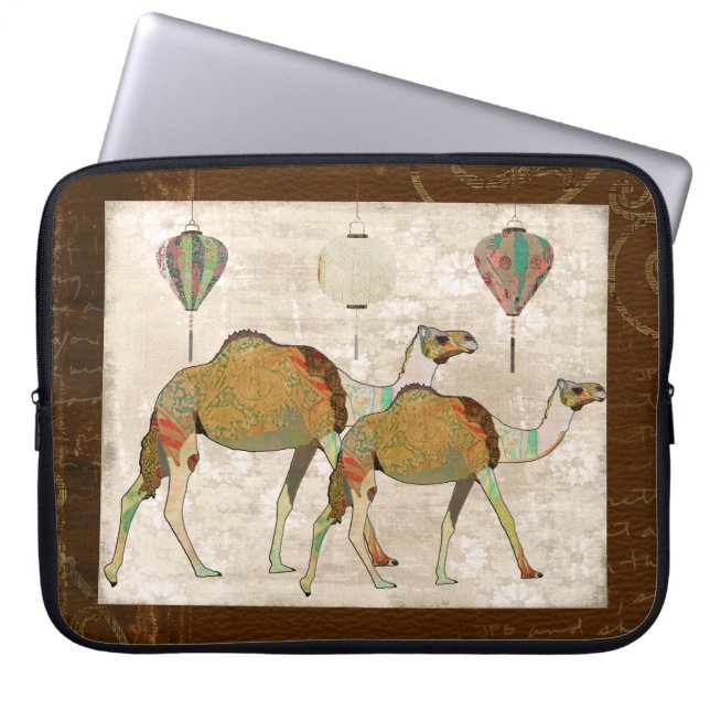 Dreamweaver Camels Computer Sleeve (Voorkant)