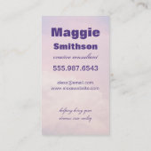 Dreamweaver Cloud Creative Consultant Visitekaartj Visitekaartje (Achterkant)