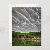 Dreamweaver Clouds Over Centre Hill Lake Briefkaart (Voorkant / Achterkant)